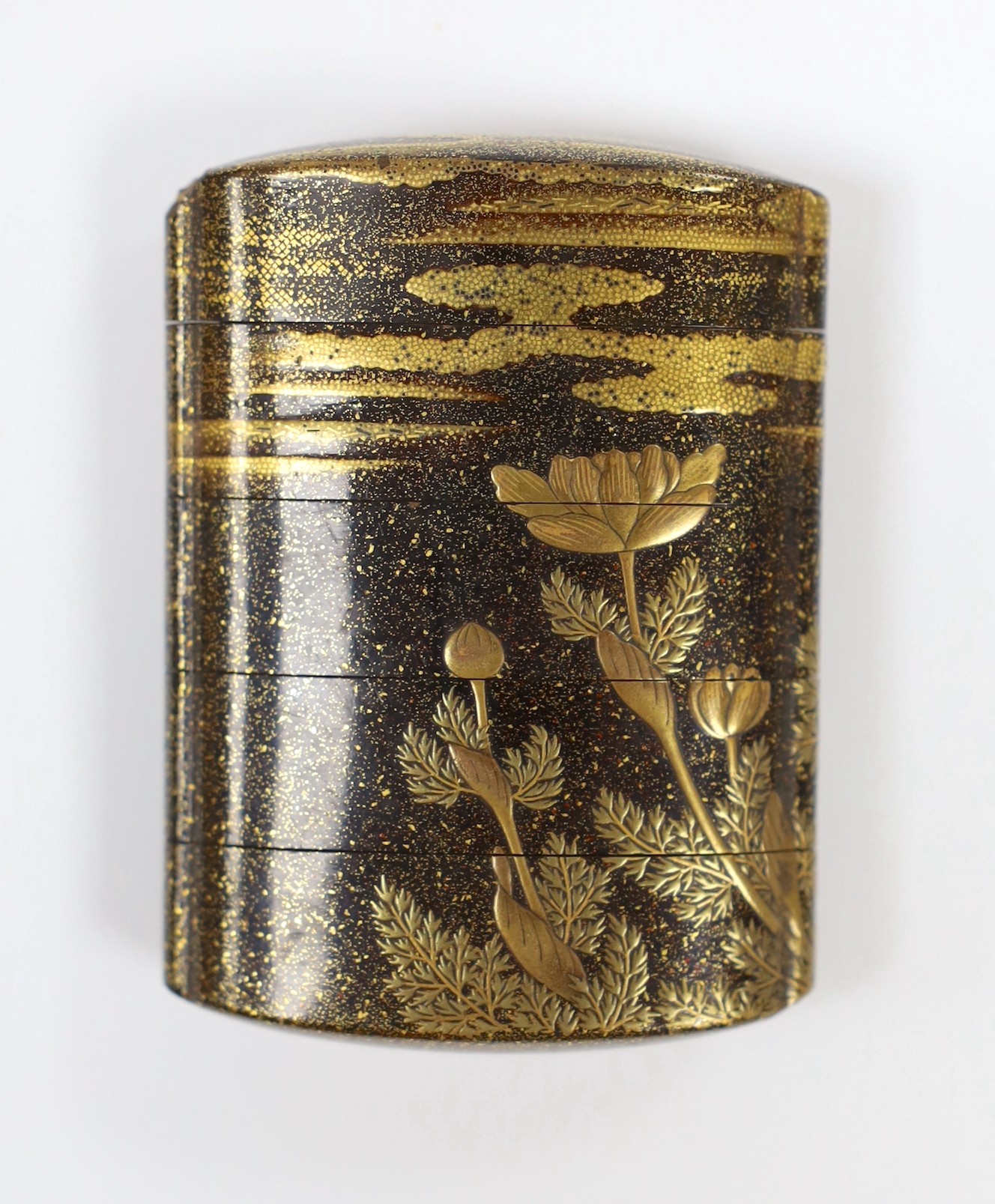 A Japanese five section inro